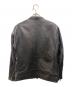 BEAUTY&YOUTH UNITED ARROWS (ビューティーアンドユースユナイテッドアローズ) シープレザー シングル ライダースジャケット ブラック サイズ:Ⅼ：16000円