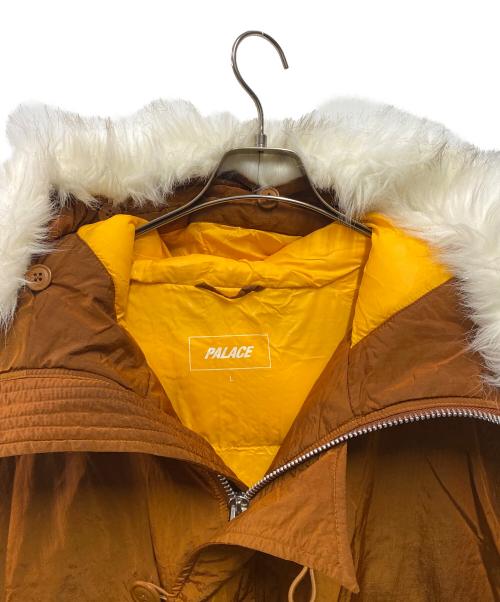 PALACE（パレス）PALACE (パレス) P-2Bショートパーカー ブラウン サイズ:Lの古着・服飾アイテム