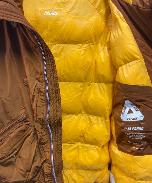 PALACE（パレス）PALACE (パレス) P-2Bショートパーカー ブラウン サイズ:Lの古着・服飾アイテム