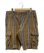 stussyステューシー）の古着「ハーフパンツ」｜ブラウン