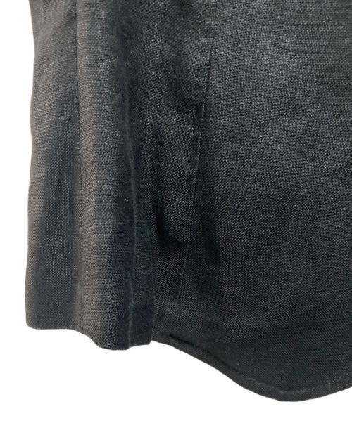 MaxMara（マックスマーラ）MaxMara (マックスマーラ) リネン混ジレ ブラック サイズ:38の古着・服飾アイテム
