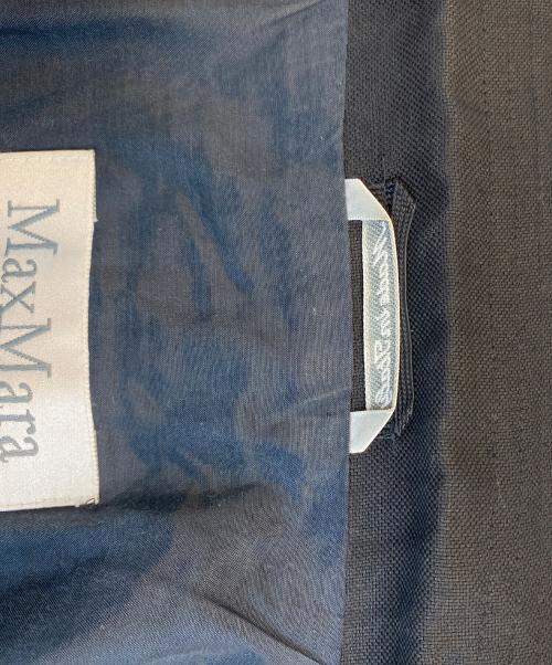 MaxMara（マックスマーラ）MaxMara (マックスマーラ) リネン混ジレ ブラック サイズ:38の古着・服飾アイテム