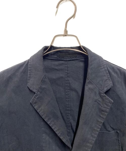 Adam et Rope（アダム エ ロペ）Adam et Rope (アダム エ ロペ) ヘリンボーンツイル ワークブレザー ブラック サイズ:Ｍの古着・服飾アイテム