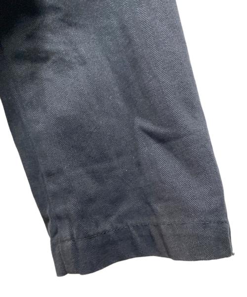 Adam et Rope（アダム エ ロペ）Adam et Rope (アダム エ ロペ) ヘリンボーンツイル ワークブレザー ブラック サイズ:Ｍの古着・服飾アイテム