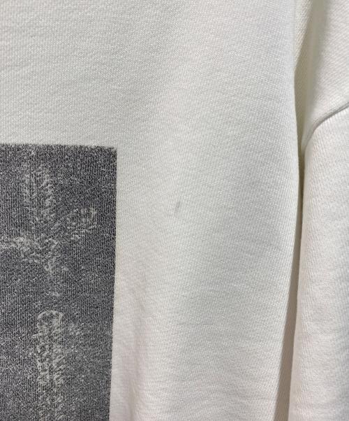 COMME des GARCONS HOMME（コムデギャルソン オム）COMME des GARCONS HOMME (コムデギャルソン オム) 半袖プリントスウェット ホワイト サイズ:サイズ詳細参照の古着・服飾アイテム