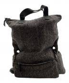 MIU MIUミュウミュウ）の古着「ツイードヘリンボーントートバッグ」｜グレー