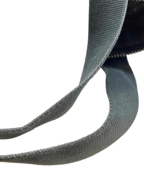 MIU MIU（ミュウミュウ）MIU MIU (ミュウミュウ) ツイードヘリンボーントートバッグ グレーの古着・服飾アイテム