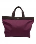 Herve Chapelierエルベシャプリエ）の古着「トートバッグ」｜ボルドー