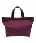 Herve Chapelier (エルベシャプリエ) トートバッグ ボルドー：7000円