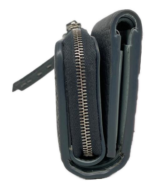 FENDI（フェンディ）FENDI (フェンディ) MICRO TRIFOLD SELLERIA WALLET グレーの古着・服飾アイテム