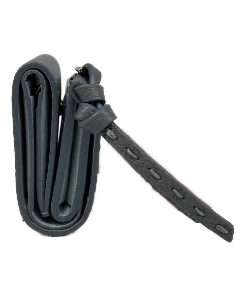 FENDI（フェンディ）FENDI (フェンディ) MICRO TRIFOLD SELLERIA WALLET グレーの古着・服飾アイテム