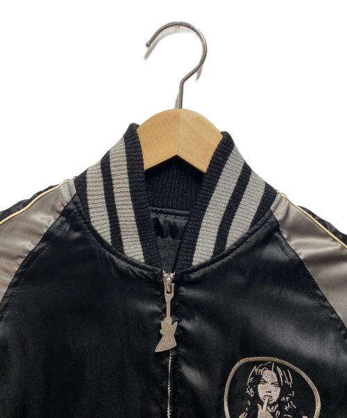 hysterics（ヒステリックス）hysterics (ヒステリックス) スカジャン ブラック サイズ:freeの古着・服飾アイテム