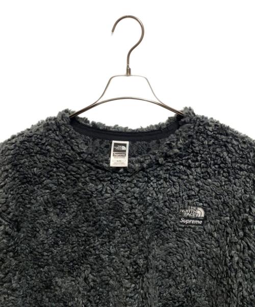 THE NORTH FACE（ザ ノース フェイス）THE NORTH FACE (ザ ノース フェイス) SUPREME (シュプリーム) High Pile Fleece Pullover ブラック サイズ:ＸＬ 未使用品の古着・服飾アイテム