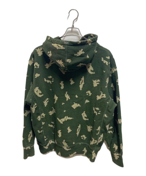 SUPREME（シュプリーム）SUPREME (シュプリーム) Box Logo Hooded Sweatshirt'Olive Russian Camo' グリーン サイズ:Mの古着・服飾アイテム