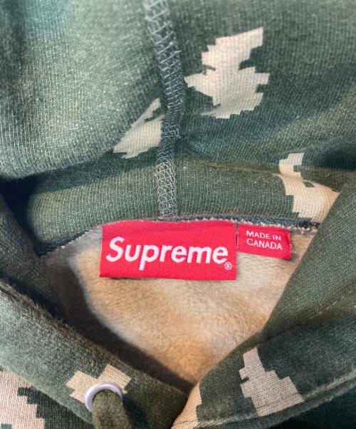 SUPREME（シュプリーム）SUPREME (シュプリーム) Box Logo Hooded Sweatshirt'Olive Russian Camo' グリーン サイズ:Mの古着・服飾アイテム