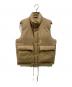 AURALEE（オーラリー）の古着「LIGHT FINX POLYESTER DOWN VEST」｜ブラウン