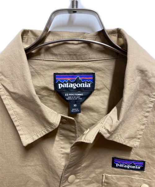 Patagonia（パタゴニア）Patagonia (パタゴニア) Lightweight All-Wear Hemp Coaches Jkt ベージュ サイズ:XSの古着・服飾アイテム