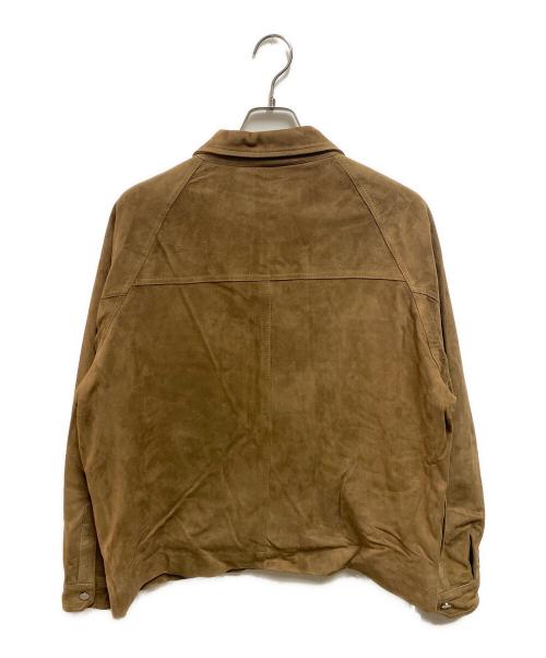 Cinquanta（チンクワンタ）Cinquanta (チンクワンタ) ゴートスエードジャケット ブラウン サイズ:Mの古着・服飾アイテム