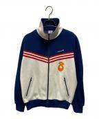 adidasアディダス）の古着「70s~80sトラックジャケット」｜ホワイト×ネイビー
