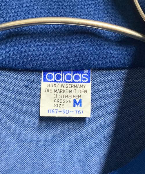 adidas（アディダス）adidas (アディダス) 70s~80sトラックジャケット ホワイト×ネイビー サイズ:Mの古着・服飾アイテム