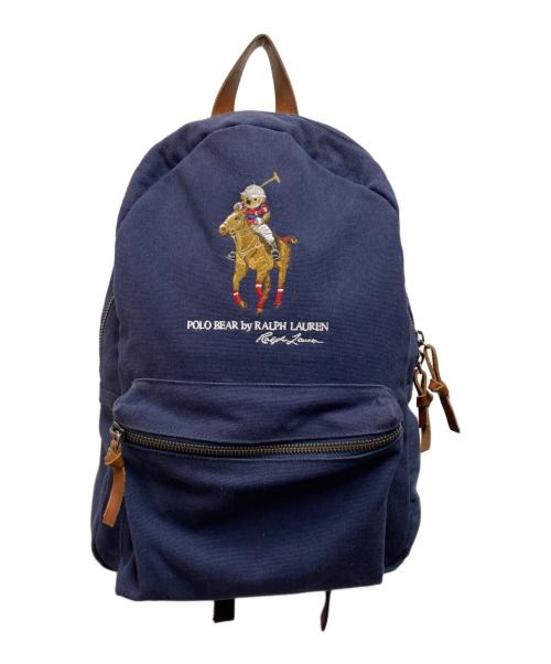 POLO RALPH LAUREN（ポロ・ラルフローレン）POLO RALPH LAUREN (ポロ・ラルフローレン) リュック ネイビーの古着・服飾アイテム