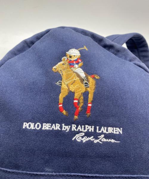 POLO RALPH LAUREN（ポロ・ラルフローレン）POLO RALPH LAUREN (ポロ・ラルフローレン) リュック ネイビーの古着・服飾アイテム