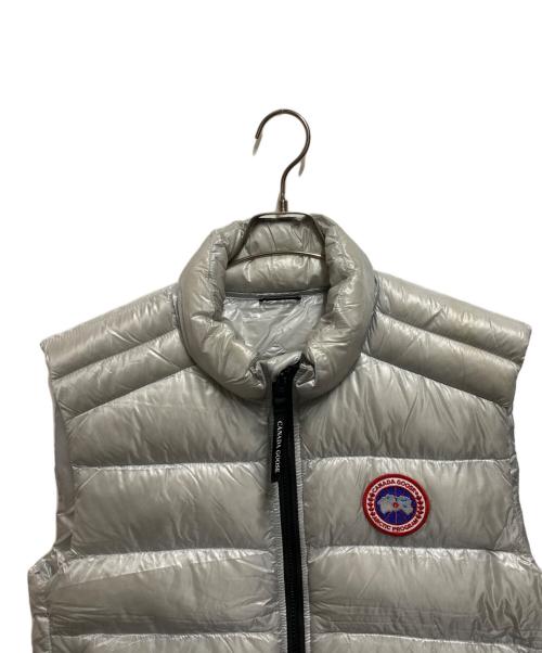 CANADA GOOSE（カナダグース）CANADA GOOSE (カナダグース) Crofton Vest シルバー サイズ:ＸＬの古着・服飾アイテム
