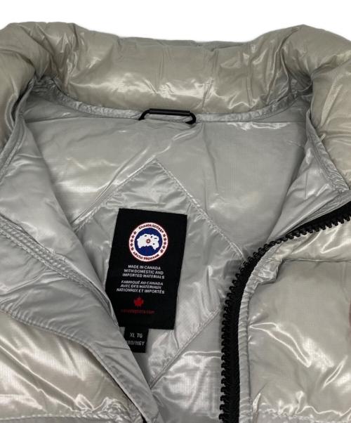 CANADA GOOSE（カナダグース）CANADA GOOSE (カナダグース) Crofton Vest シルバー サイズ:ＸＬの古着・服飾アイテム