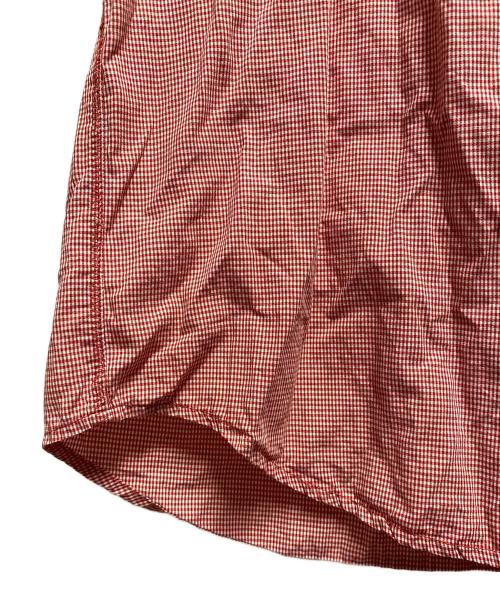 stussy（ステューシー）stussy (ステューシー) 00's ロゴ刺繍シャツ レッド サイズ:Lの古着・服飾アイテム