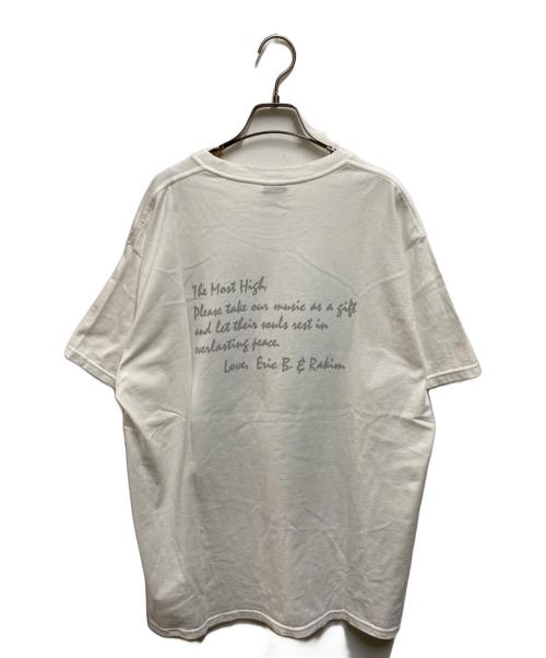 stussy（ステューシー）stussy (ステューシー) ERIC B. & RAKIM FOLLOW THE LEADER TEE ホワイト サイズ:Ⅼの古着・服飾アイテム