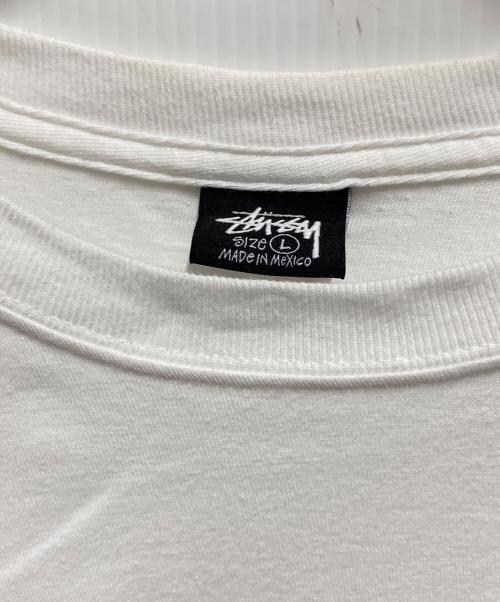 stussy（ステューシー）stussy (ステューシー) ERIC B. & RAKIM FOLLOW THE LEADER TEE ホワイト サイズ:Ⅼの古着・服飾アイテム