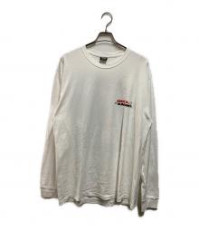 stussy（ステューシー）の古着「Eric B. & Rakim Move The Crowd L/S Tee」｜ホワイト