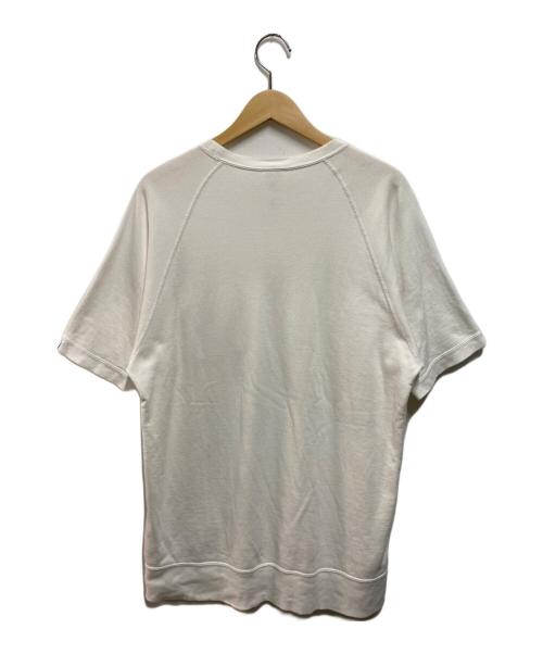 LOOPWHEELER（ループウィラー）LOOPWHEELER (ループウィラー) BEAMS PLUS (ビームスプラス) 別注半袖スウェット ホワイト サイズ:ＸＬの古着・服飾アイテム