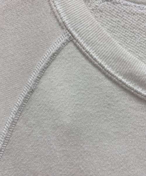 LOOPWHEELER（ループウィラー）LOOPWHEELER (ループウィラー) BEAMS PLUS (ビームスプラス) 別注半袖スウェット ホワイト サイズ:ＸＬの古着・服飾アイテム