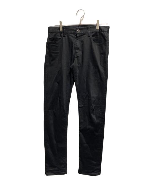 UNDERCOVER（アンダーカバー）UNDERCOVER (アンダーカバー) BASIC ストレッチサテンパンツ ブラック サイズ:3の古着・服飾アイテム