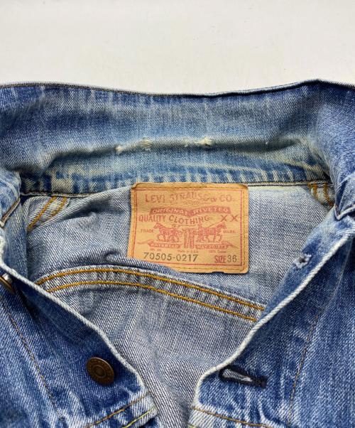 LEVI'S VINTAGE CLOTHING（リーバイス ビンテージ クロージング）LEVI'S VINTAGE CLOTHING (リーバイス ビンテージ クロージング) 00’s 70505 DENIM JK インディゴ サイズ:36の古着・服飾アイテム