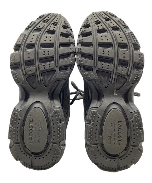 LACOSTE（ラコステ）LACOSTE (ラコステ) ローカットスニーカー グレー×ブラウン サイズ:US7.5の古着・服飾アイテム