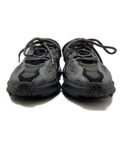 LACOSTE（ラコステ）LACOSTE (ラコステ) ローカットスニーカー グレー×ブラウン サイズ:US7.5の古着・服飾アイテム