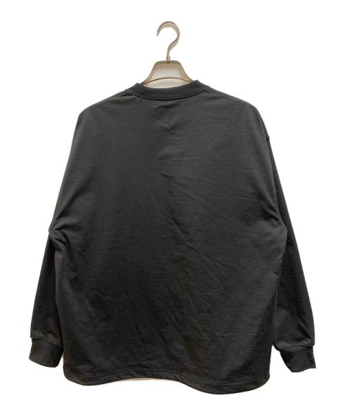 DAIWA PIER39（ダイワ ピア39）DAIWA PIER39 (ダイワ ピア39) TECH DRAWSTRING L/S TEE ブラック サイズ:Ⅿの古着・服飾アイテム