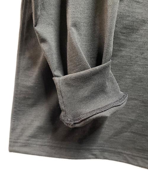 DAIWA PIER39（ダイワ ピア39）DAIWA PIER39 (ダイワ ピア39) TECH DRAWSTRING L/S TEE ブラック サイズ:Ⅿの古着・服飾アイテム