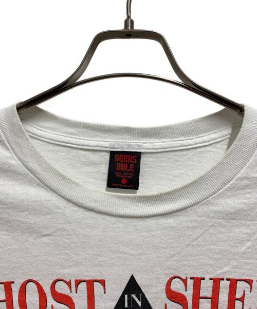 GEEKS RULE（ギークスルール）GEEKS RULE (ギークスルール) GHOST IN THE SHELL (ゴーストインザシェル) SILKSCREEN PRINTING T SHIRT vol.03 “Motoko” ホワイト サイズ:XLの古着・服飾アイテム