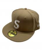 SUPREME×New Eraシュプリーム×ニューエラ）の古着「Characters S Logo Cap」｜ベージュ