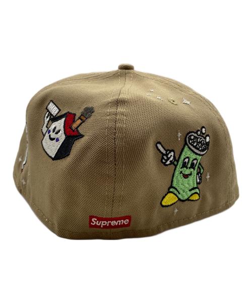 SUPREME（シュプリーム）SUPREME (シュプリーム) New Era (ニューエラ) Characters S Logo Cap ベージュの古着・服飾アイテム