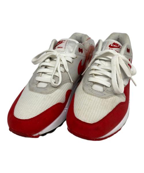 NIKE（ナイキ）NIKE (ナイキ) ローカットスニーカー ホワイト×レッド サイズ:26.5cmの古着・服飾アイテム