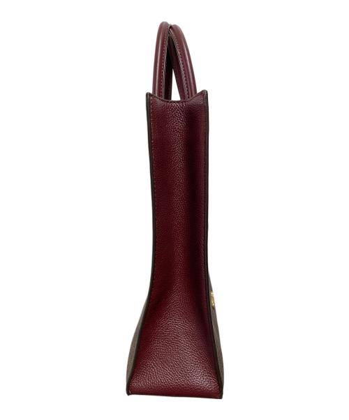 MICHAEL KORS（マイケル・コース）MICHAEL KORS (マイケルコース) モノグラム2WAYトートバッグ ブラウンの古着・服飾アイテム