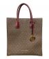 MICHAEL KORS（マイケルコース）の古着「モノグラム2WAYトートバッグ」｜ブラウン