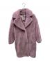 Jakke（ジャッキー）の古着「ボアコート」｜パープル