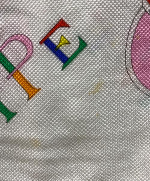 LEONARD（レオナール）LEONARD (レオナール) ハーフジップポロシャツ ホワイト サイズ:Mの古着・服飾アイテム