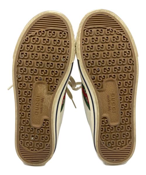 GUCCI（グッチ）GUCCI (グッチ) テニス 1977 GG ローカットスニーカー ホワイト サイズ:37の古着・服飾アイテム