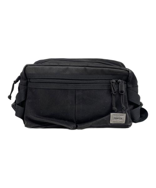 PORTER（ポーター）PORTER (ポーター) ウエストバッグ ブラックの古着・服飾アイテム